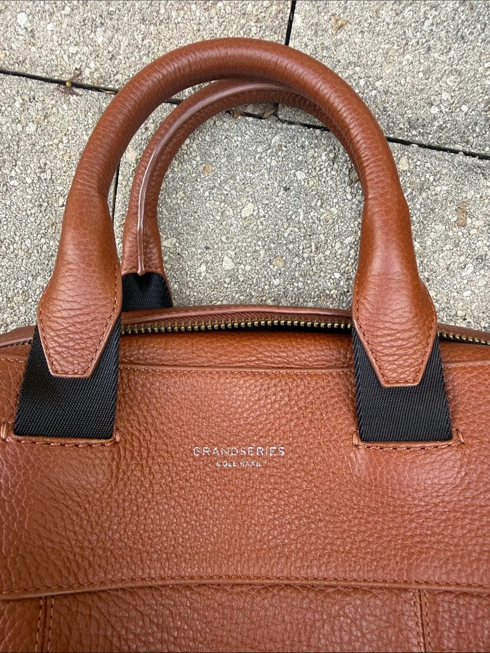Cole Haan premium cognac